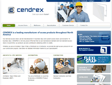 Tablet Screenshot of cendrex.com